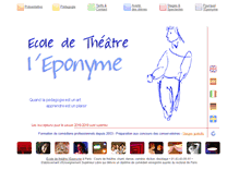 Tablet Screenshot of leponyme.fr